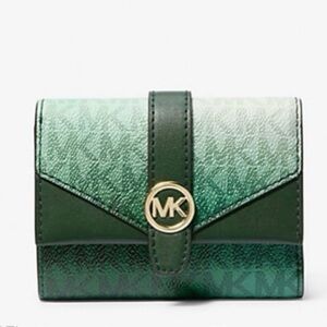 Michael Kors Moss/Green Ombré Wallet